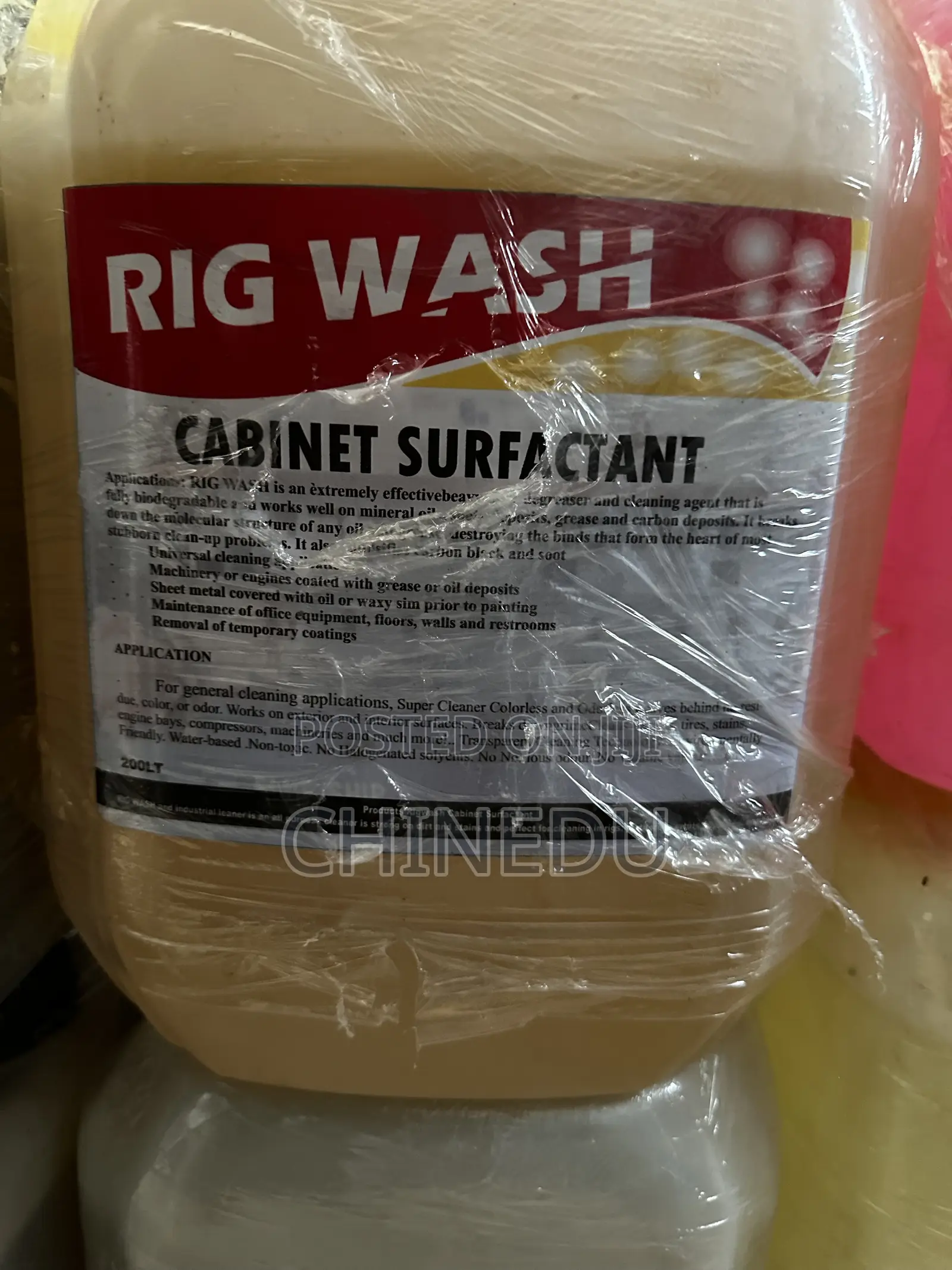 Rig Wash - Cabinet Surfactant