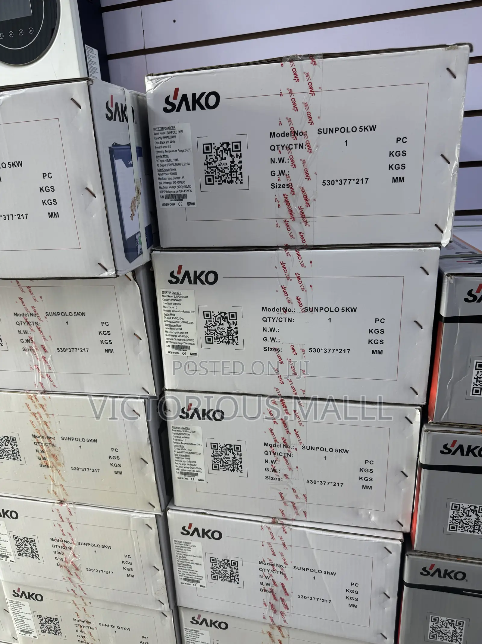 Sako Sunon v 5kva/5.5kw 48v Hybrid MPPT