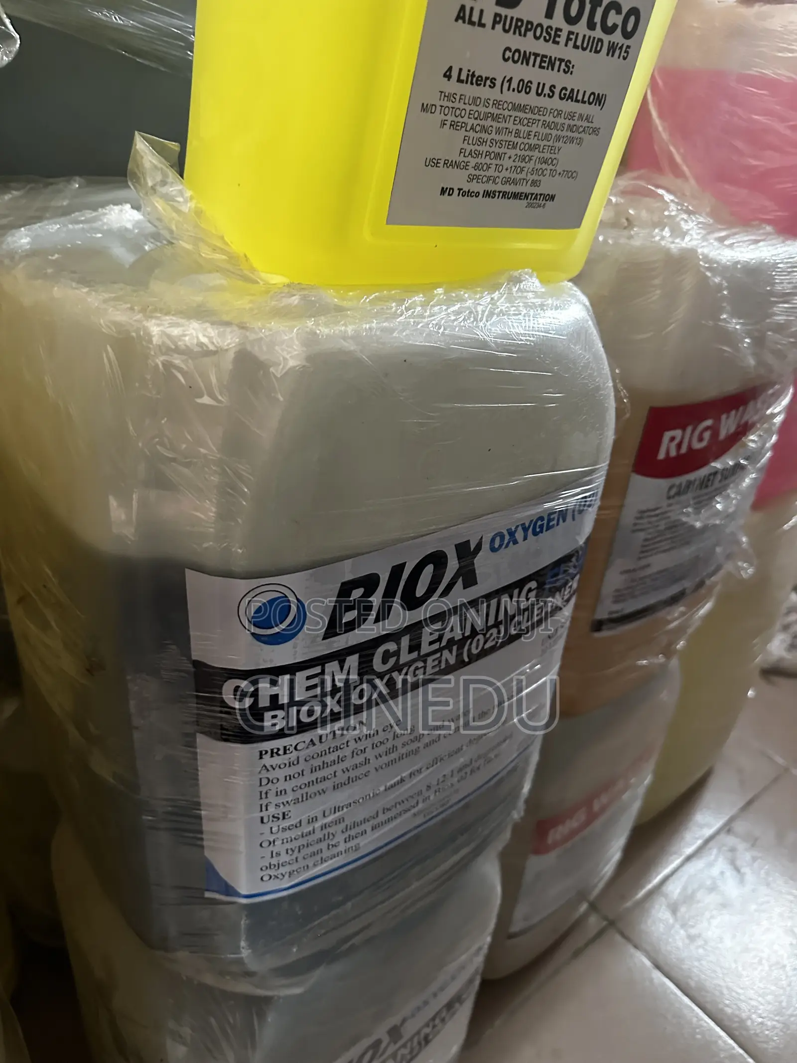 Biox Oxygen (O2) - Chem Cleaning Fluid 20l