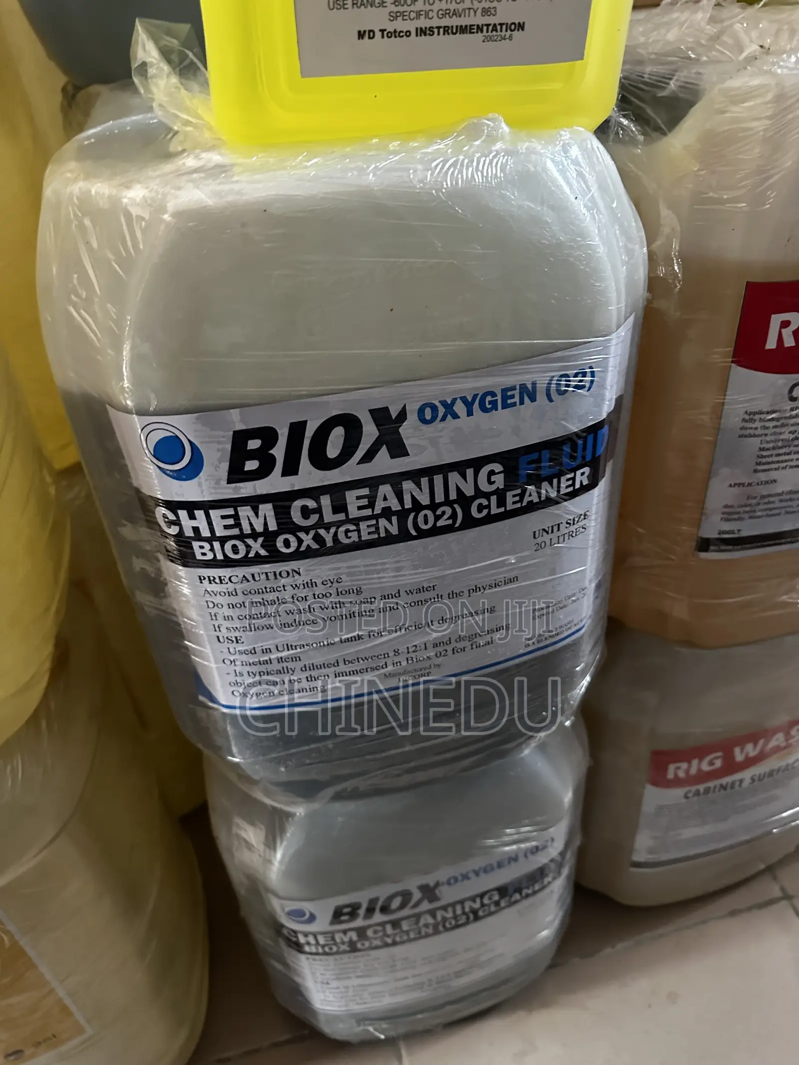 Biox Oxygen (O2) - Chem Cleaning Fluid 20l