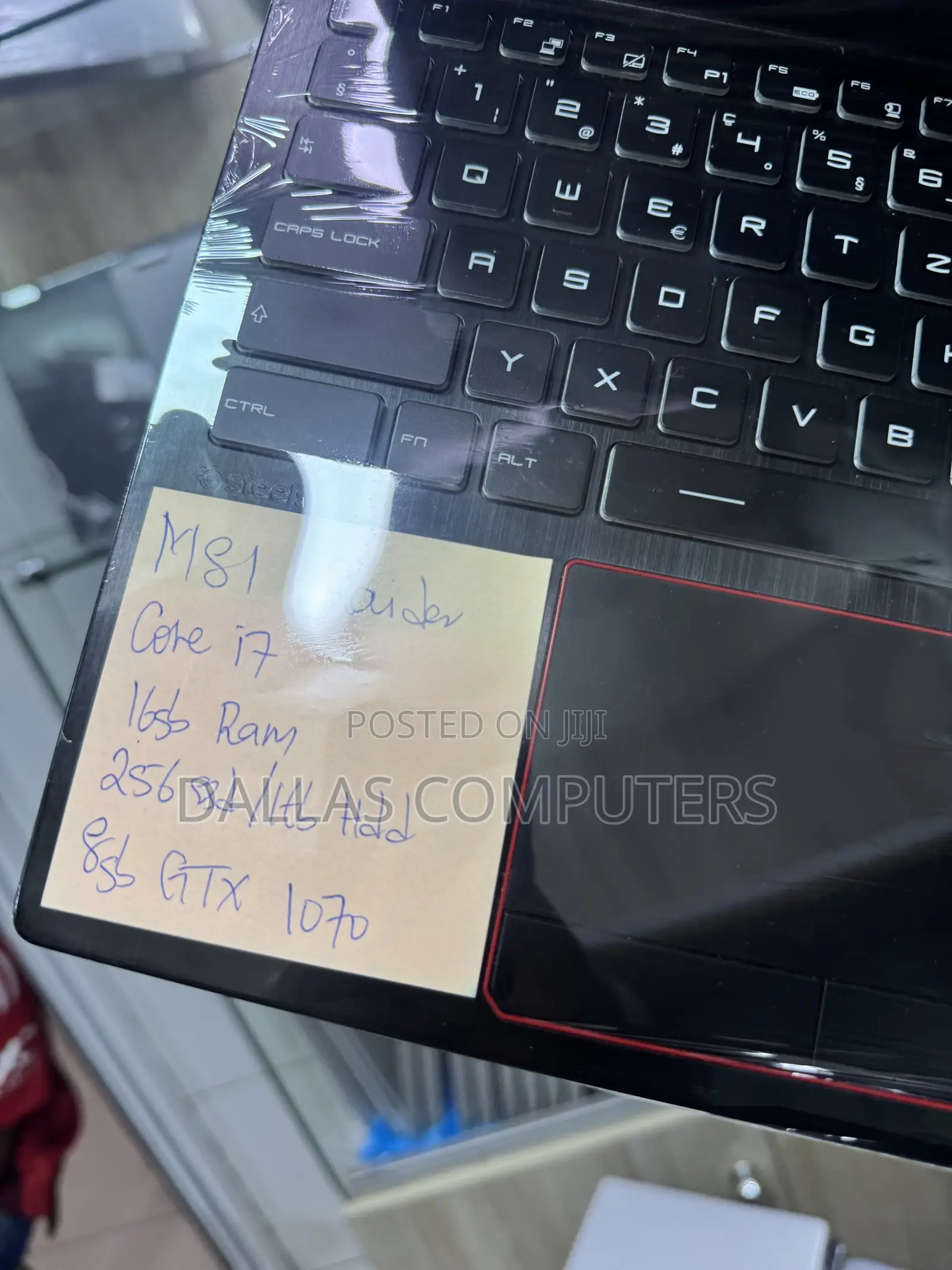 Laptop MSI Raider GE78 16GB Intel Core i7 SSD 256GB