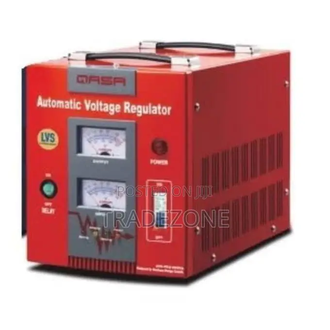 Qasa 5000W Automatic Voltage Stabilizer | AVR-PRO 5000VA