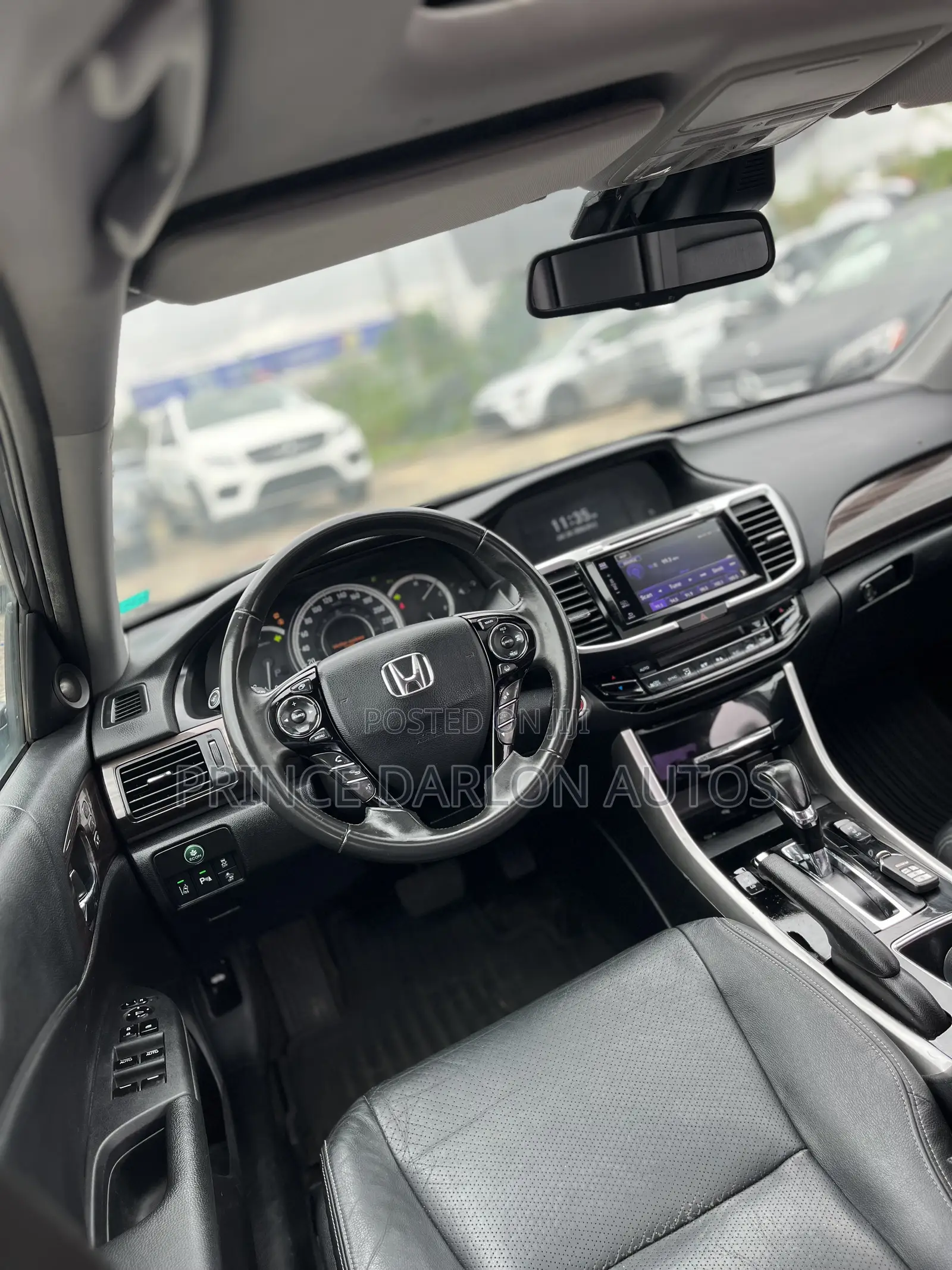 Honda Accord Touring 4dr Sedan FWD (3.5L 6cyl 6A) 2016 Gray