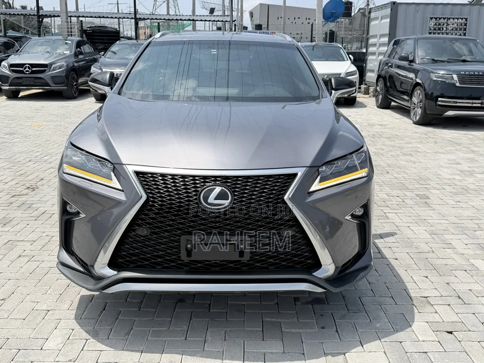 Lexus RX 350 F Sport AWD 2017 Gray