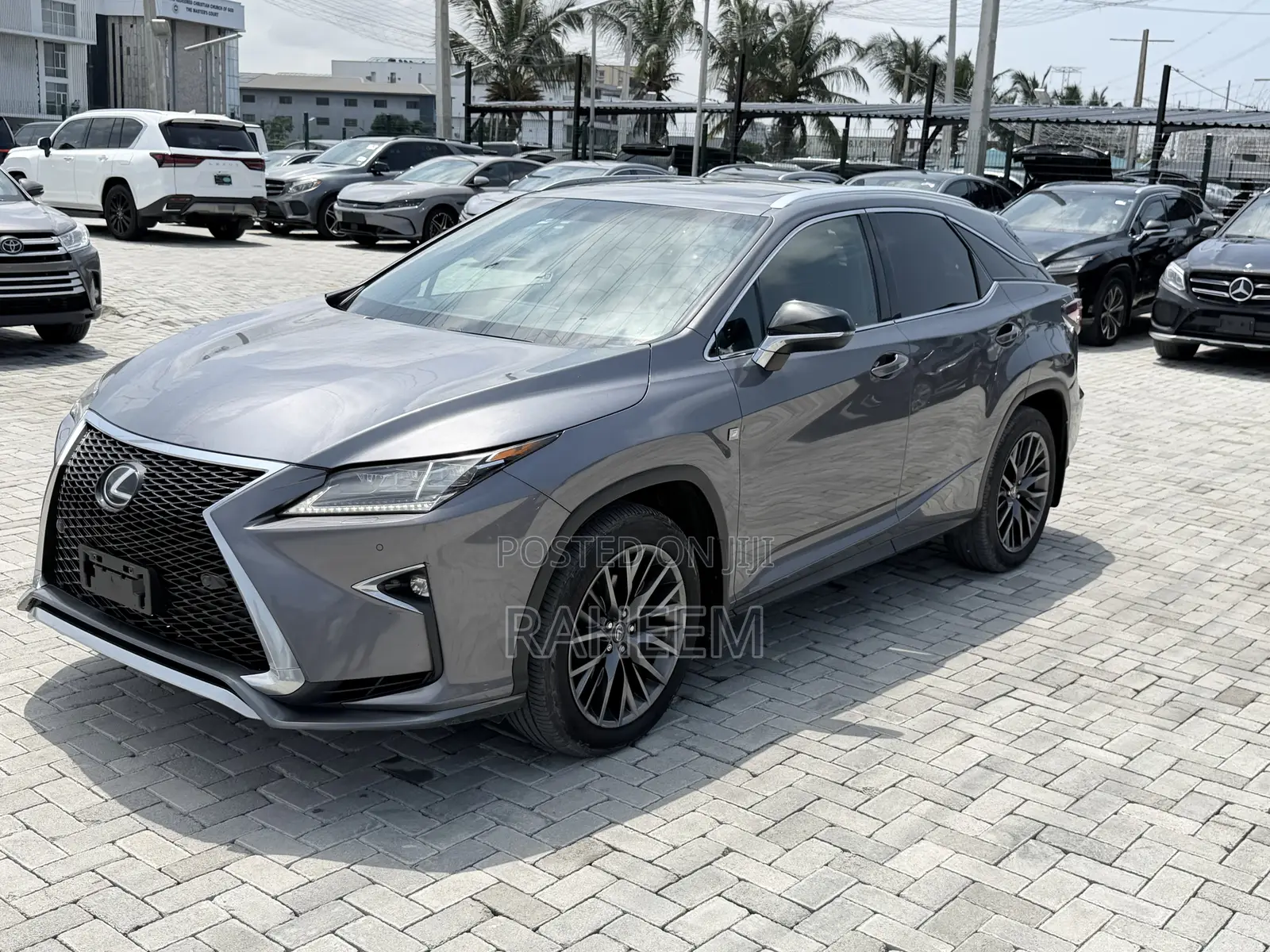 Lexus RX 350 F Sport AWD 2017 Gray