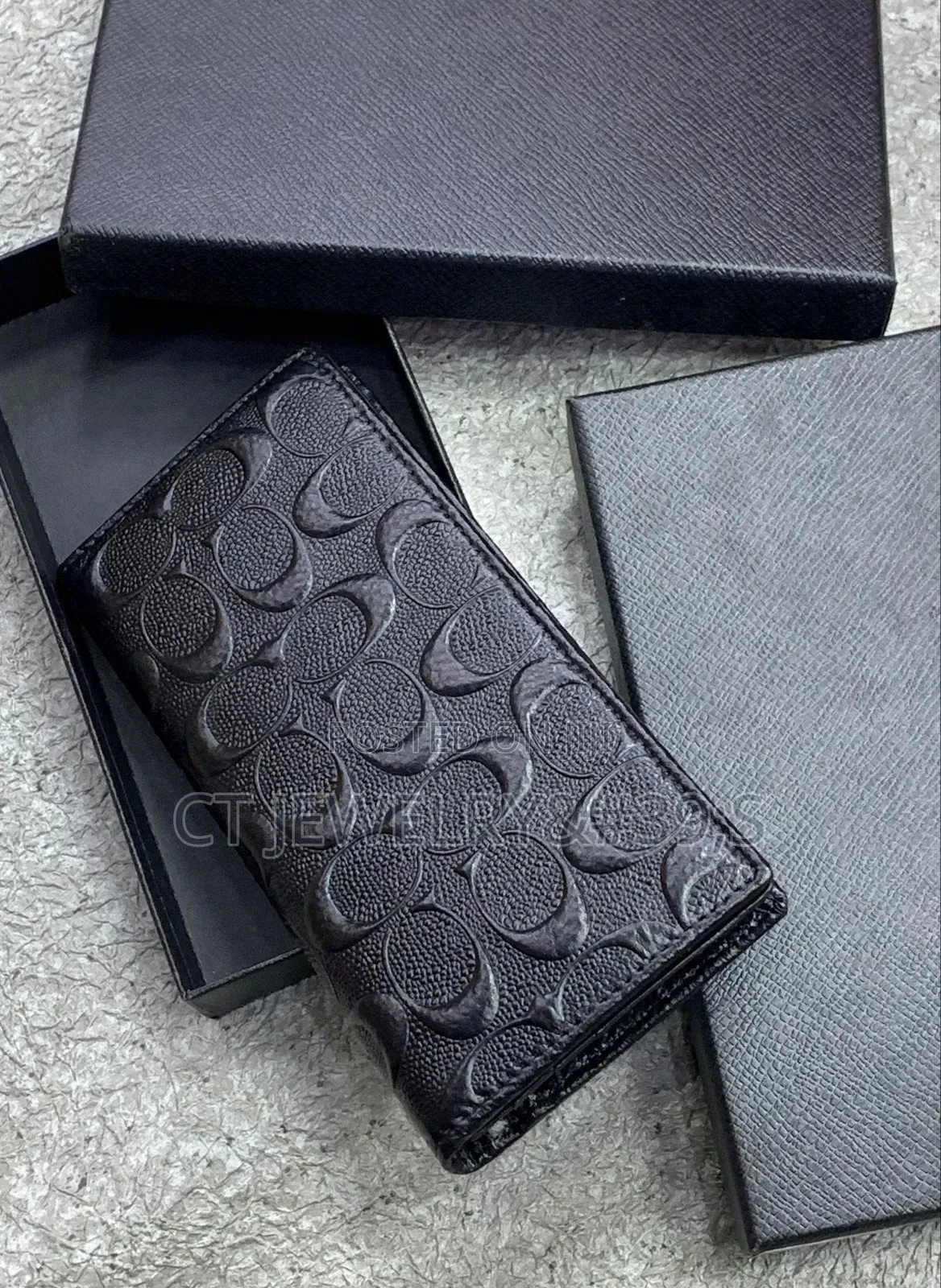 Ferragmo Pure Quality Leather Unisex Long Wallet