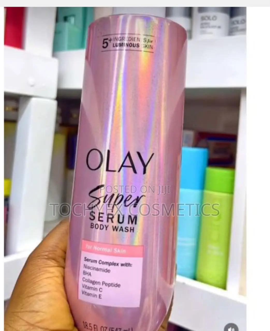 Olay Super Serum Body Wash for Glowing Hydrated Skin