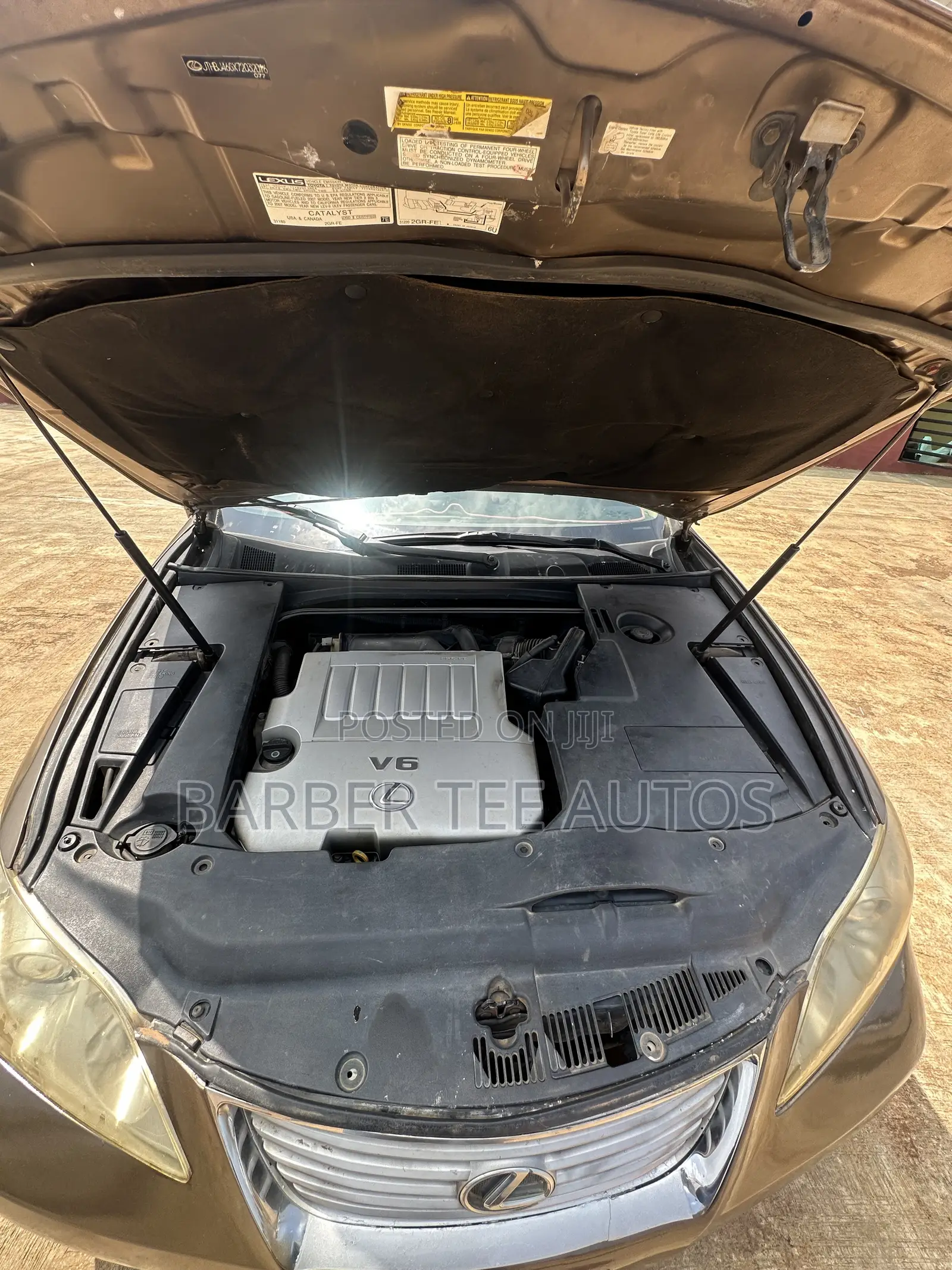 Lexus ES 350 2007 Gold