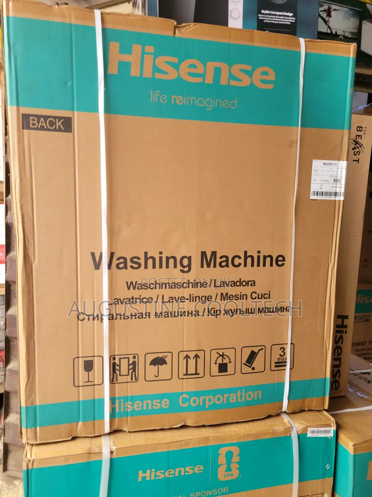 Brand New Hisense Washing Machine 11kg