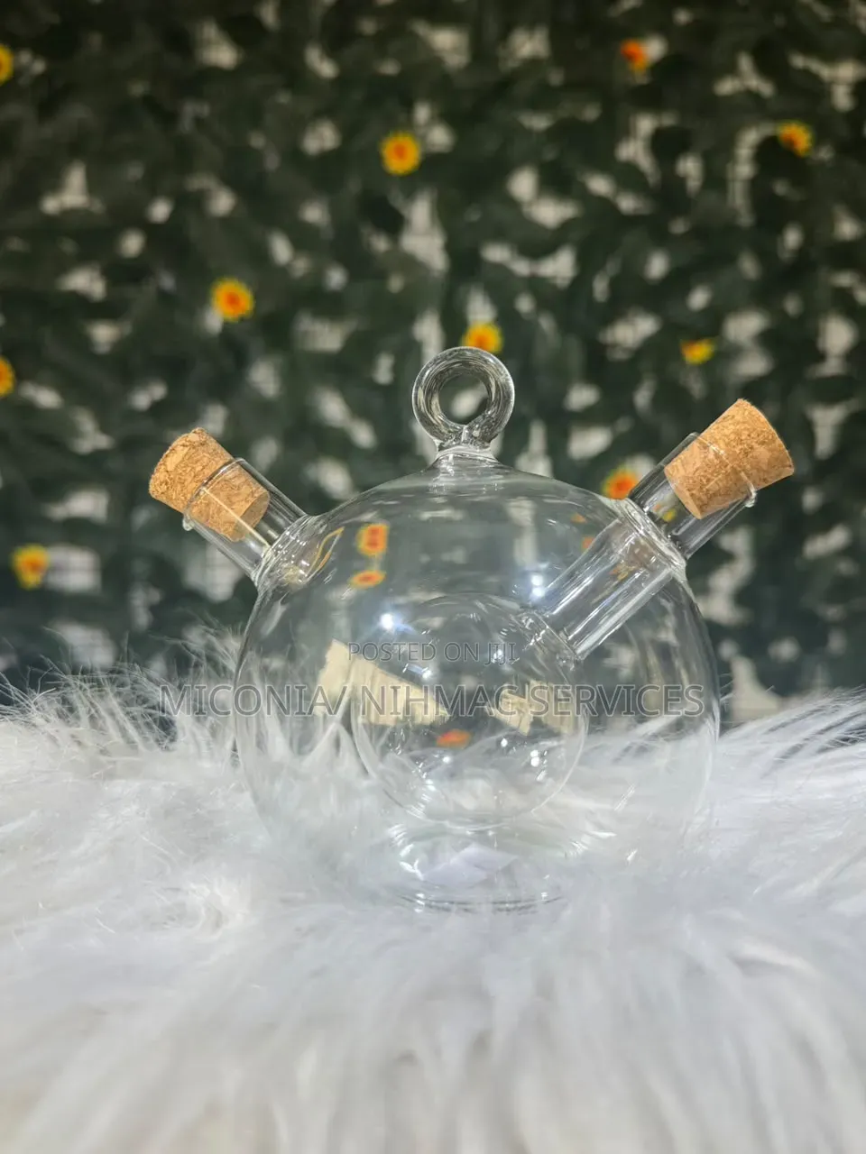 Elegant Dual Oil & Vinegar Dispenser Bottle