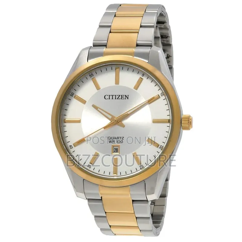ORIGINAL Citizen Two-Tone Silver Dial Watch 100% Authentic Guaranteed