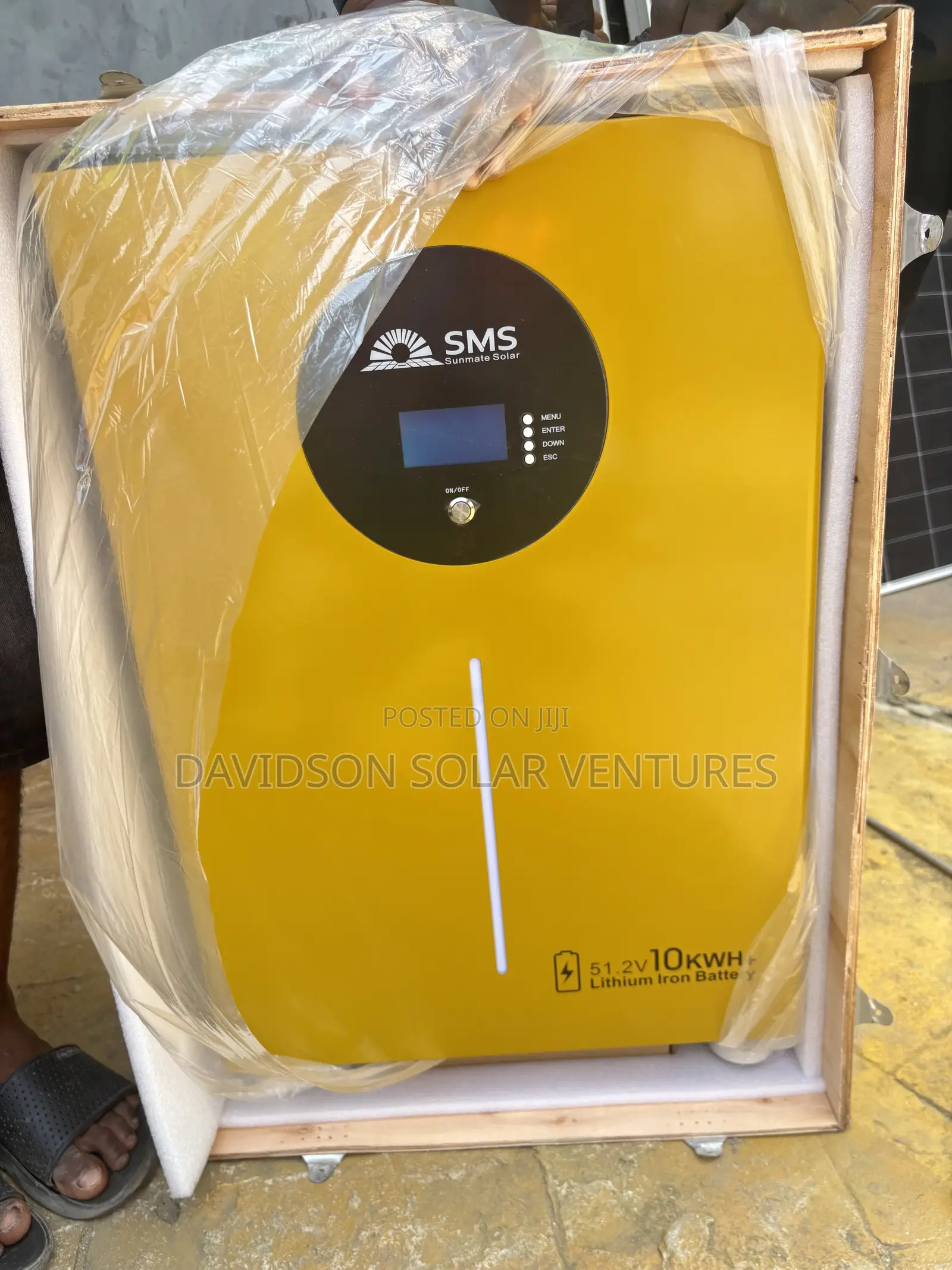 10kwh 48v SMS Lithium Ion Battery