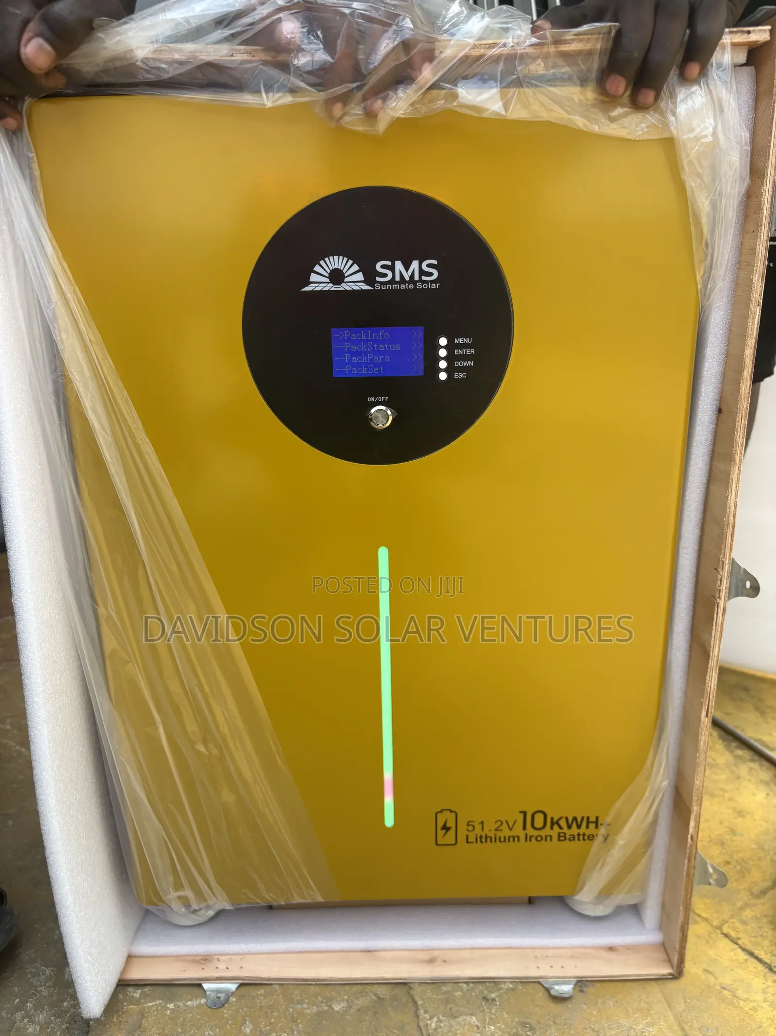 10kwh 48v SMS Lithium Ion Battery