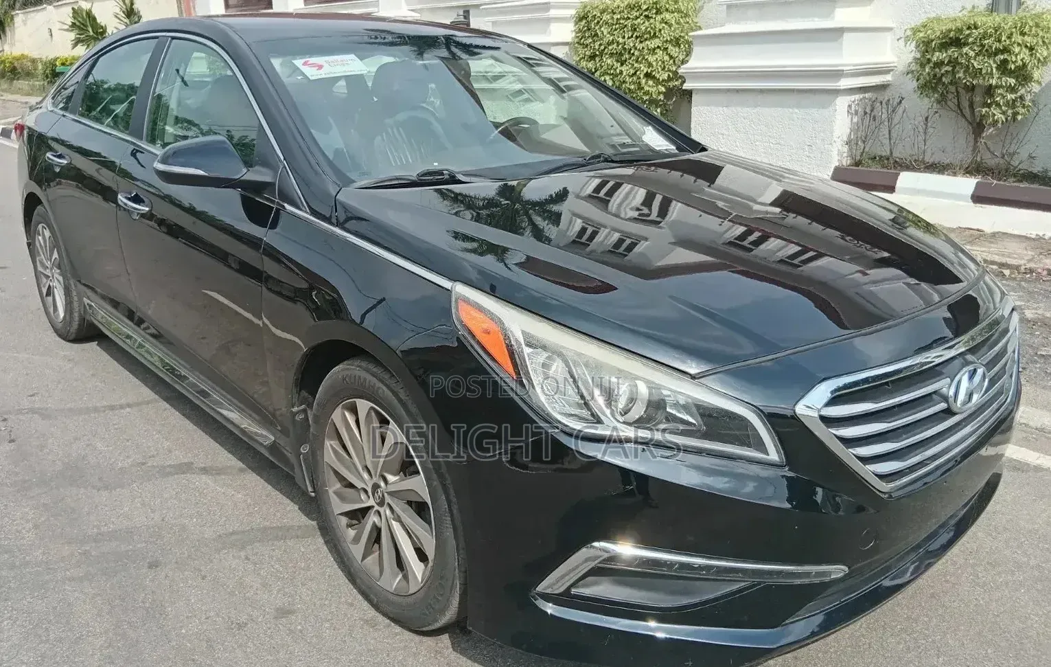 Hyundai Sonata Sport 4dr Sedan (2.4L 4cyl 6A) 2015 Black