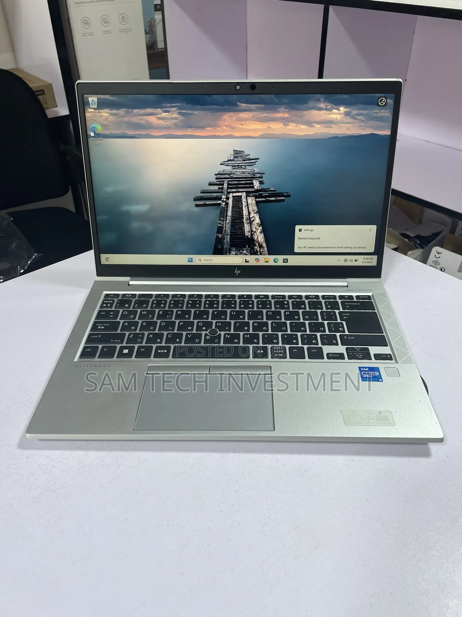 Laptop HP EliteBook 840 G8 8GB Intel Core i5 SSD 512GB