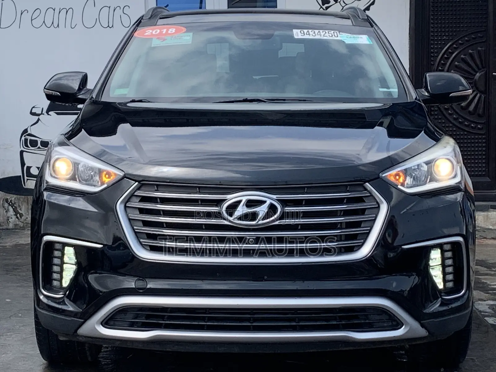 Hyundai Santa Fe Limited Ultimate AWD 2018 Black