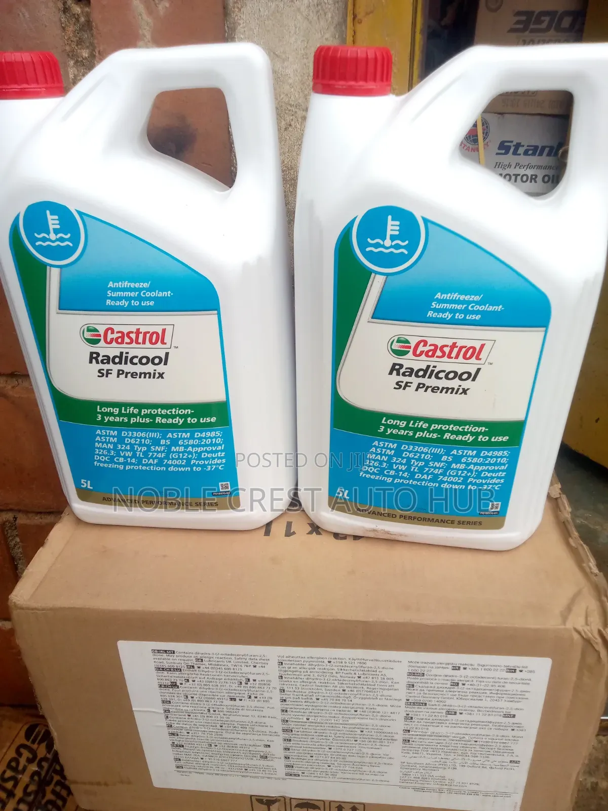 Castrol Radiator Coolant 5L Antifreeze