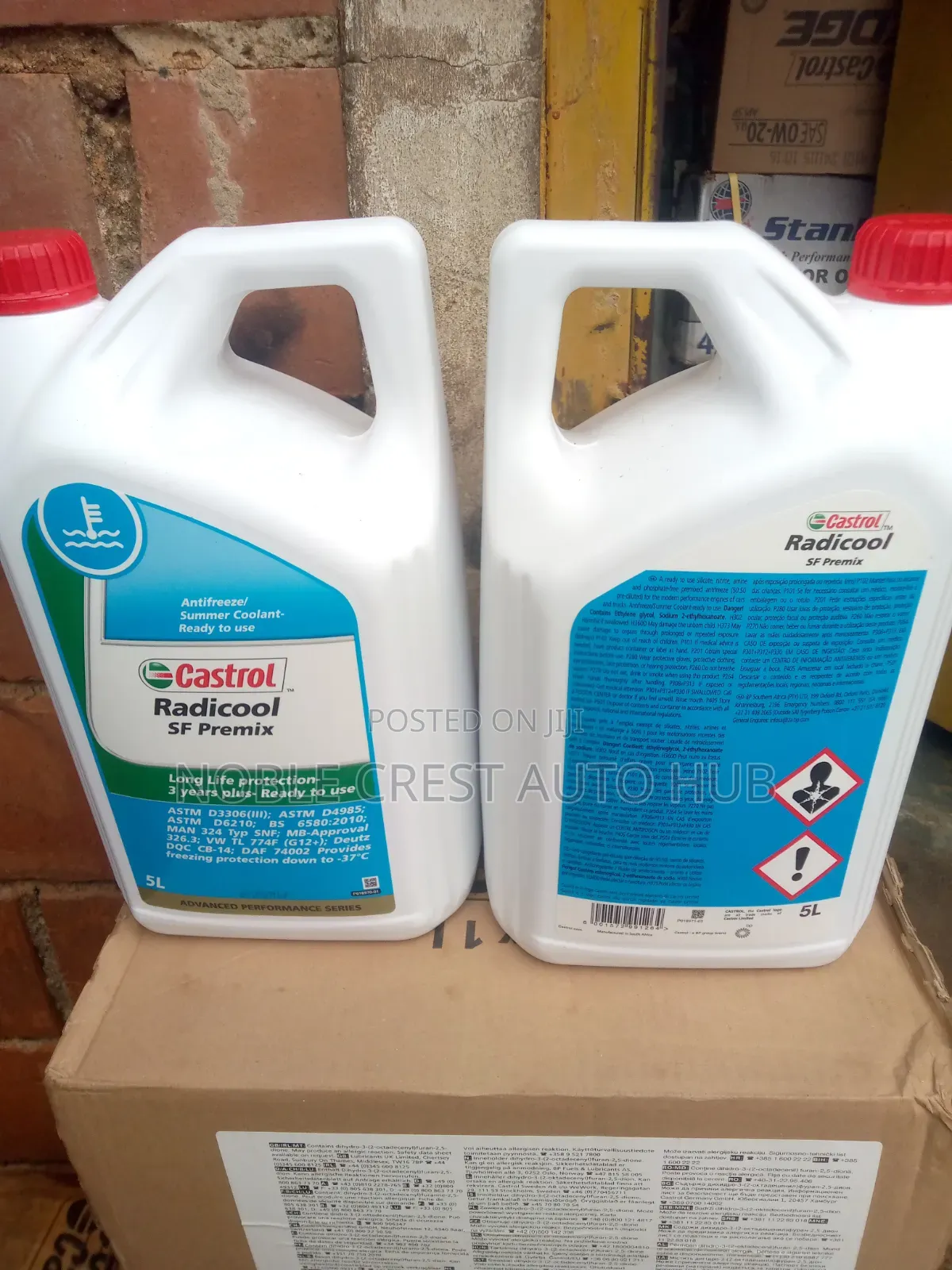 Castrol Radiator Coolant 5L Antifreeze