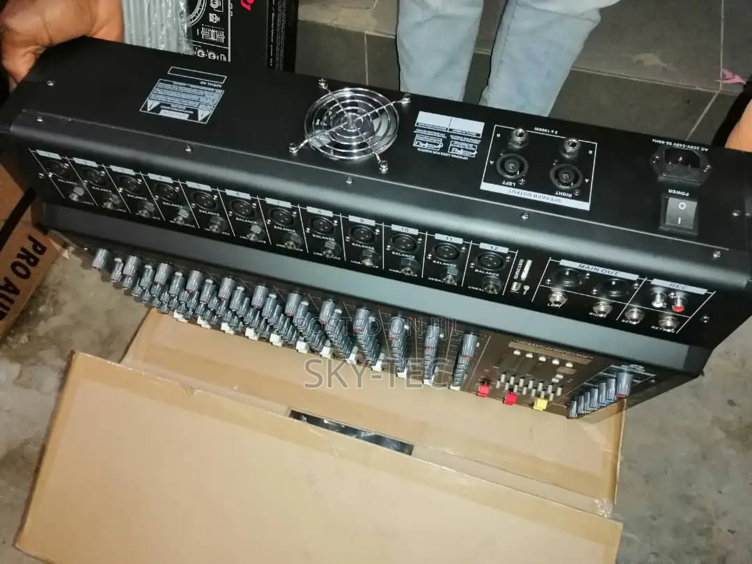 Original Yamaha Mixer 4channels Power Mixer With Bluetooth USB