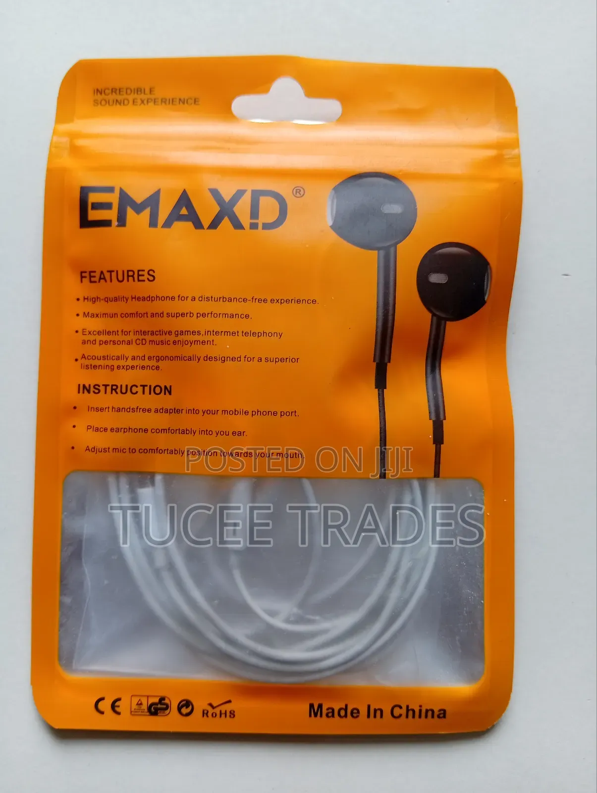 EMAXD Extra Bass Earphones