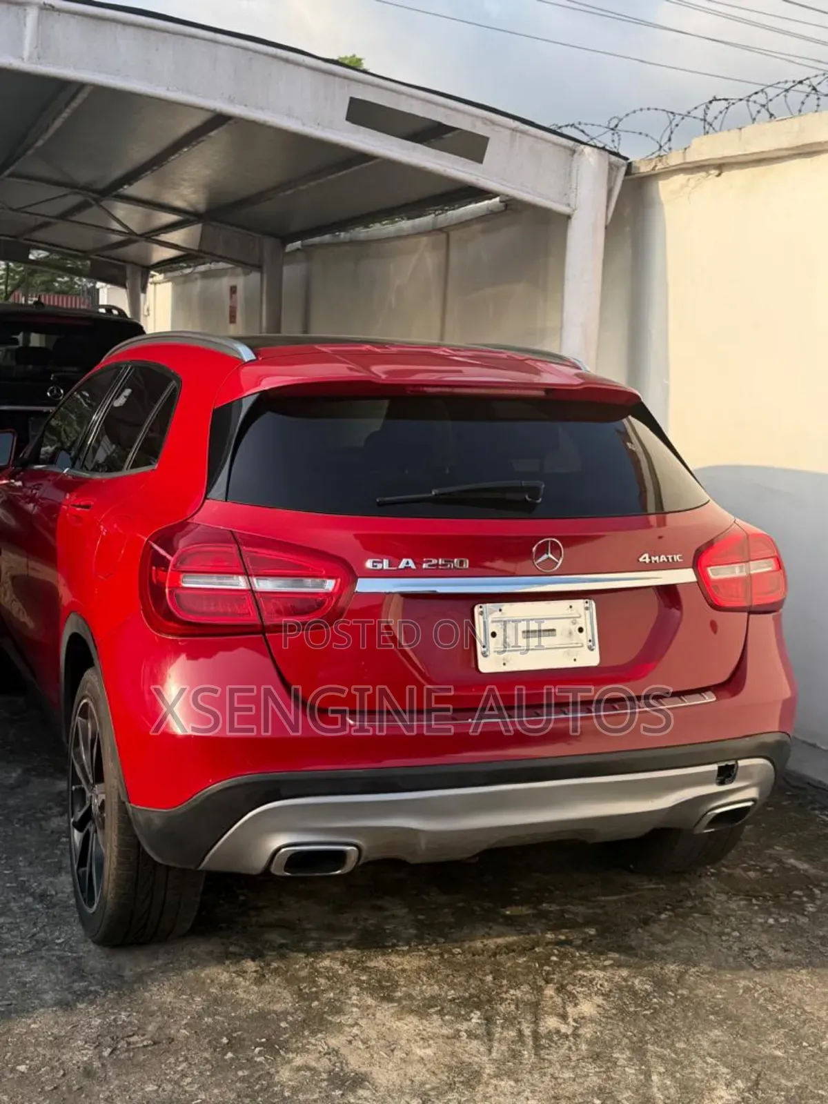 Mercedes-Benz GLA-Class 2017 Red