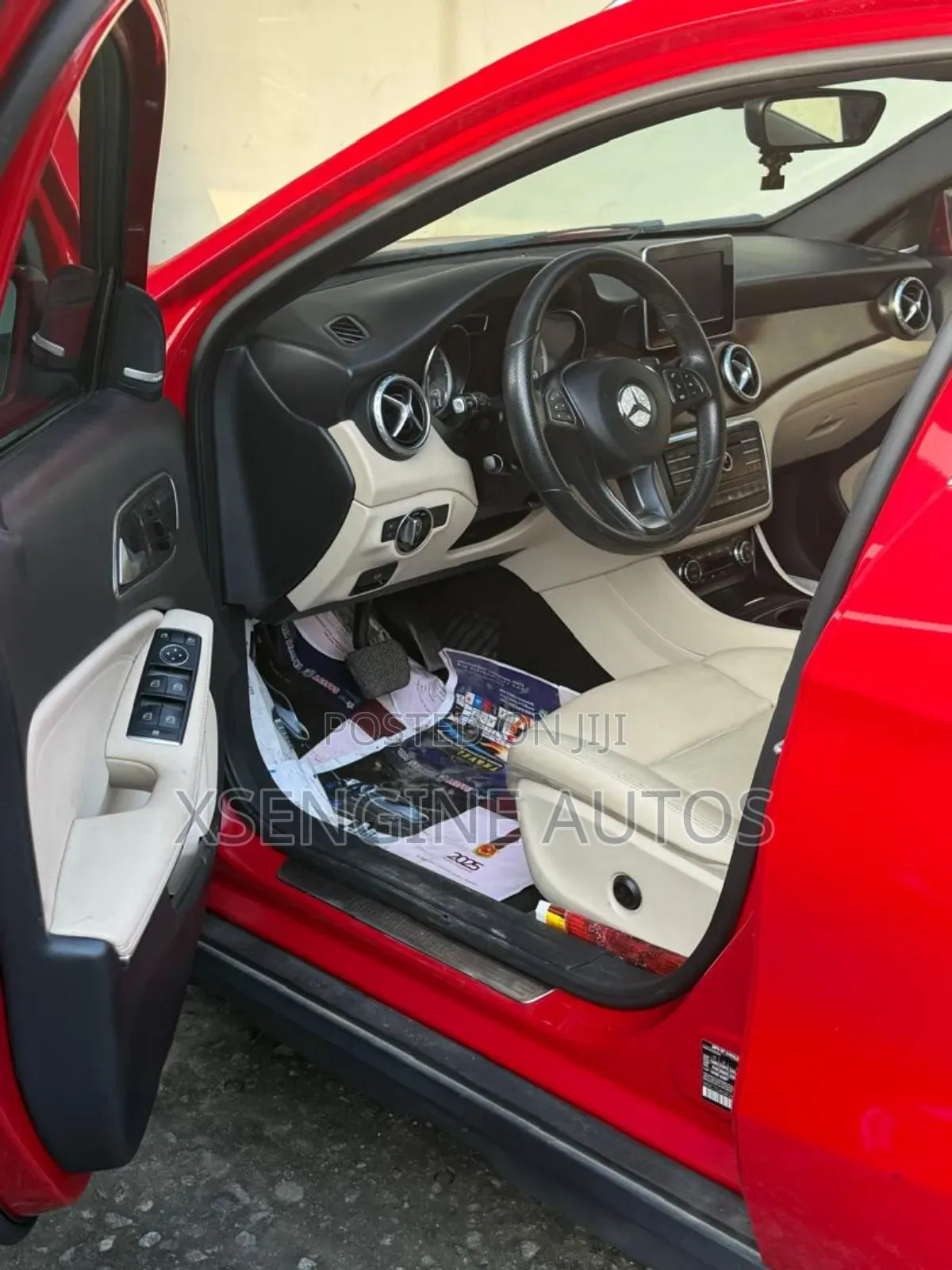 Mercedes-Benz GLA-Class 2017 Red