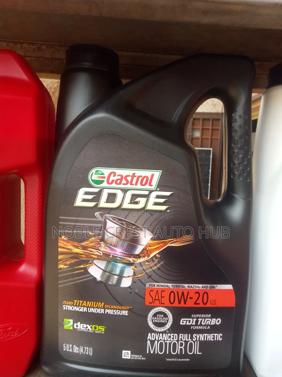 0w-20 Castrol Edge Engine Oil 5L