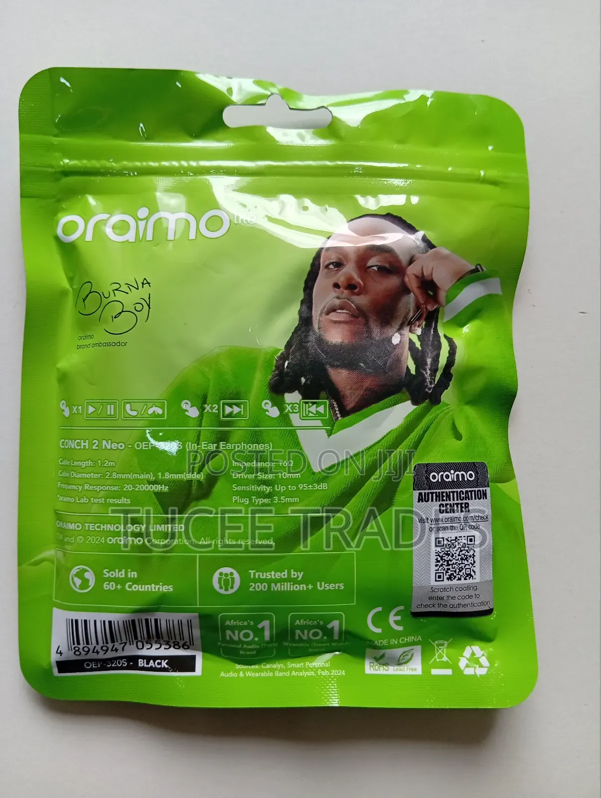 Oraimo Earphones