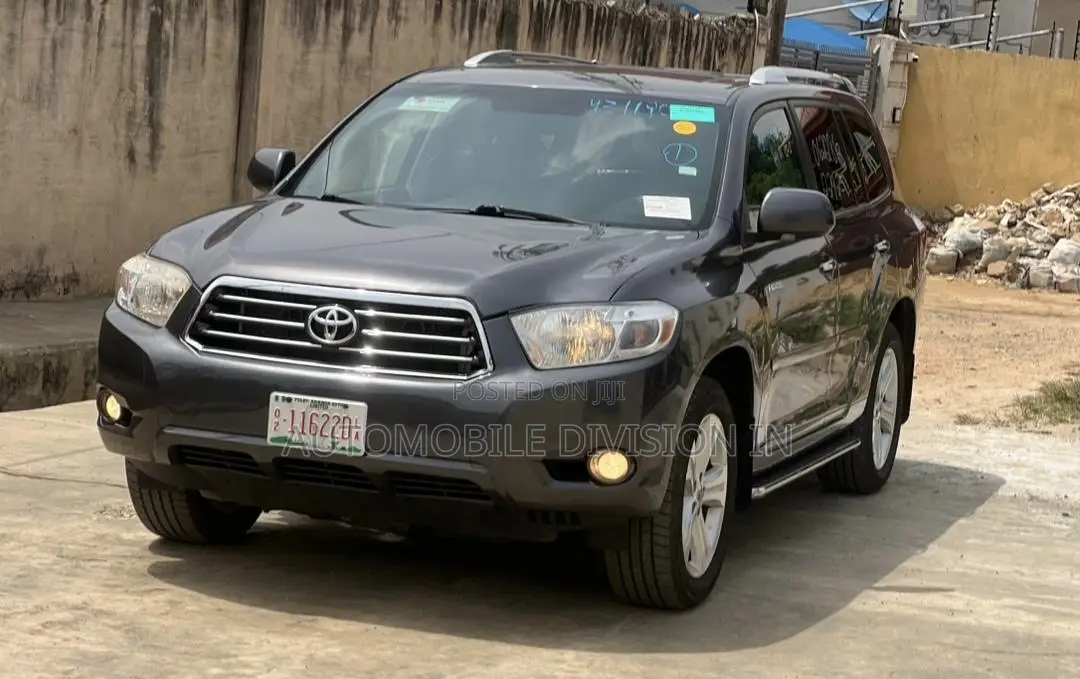 Toyota Highlander Limited 2008 Gray