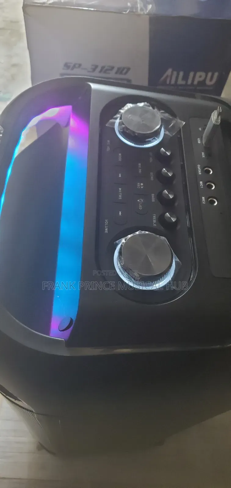 Brand New Ailipu High-Power RGB Party TrolleySpeaker (10,000W P.M.P.O)