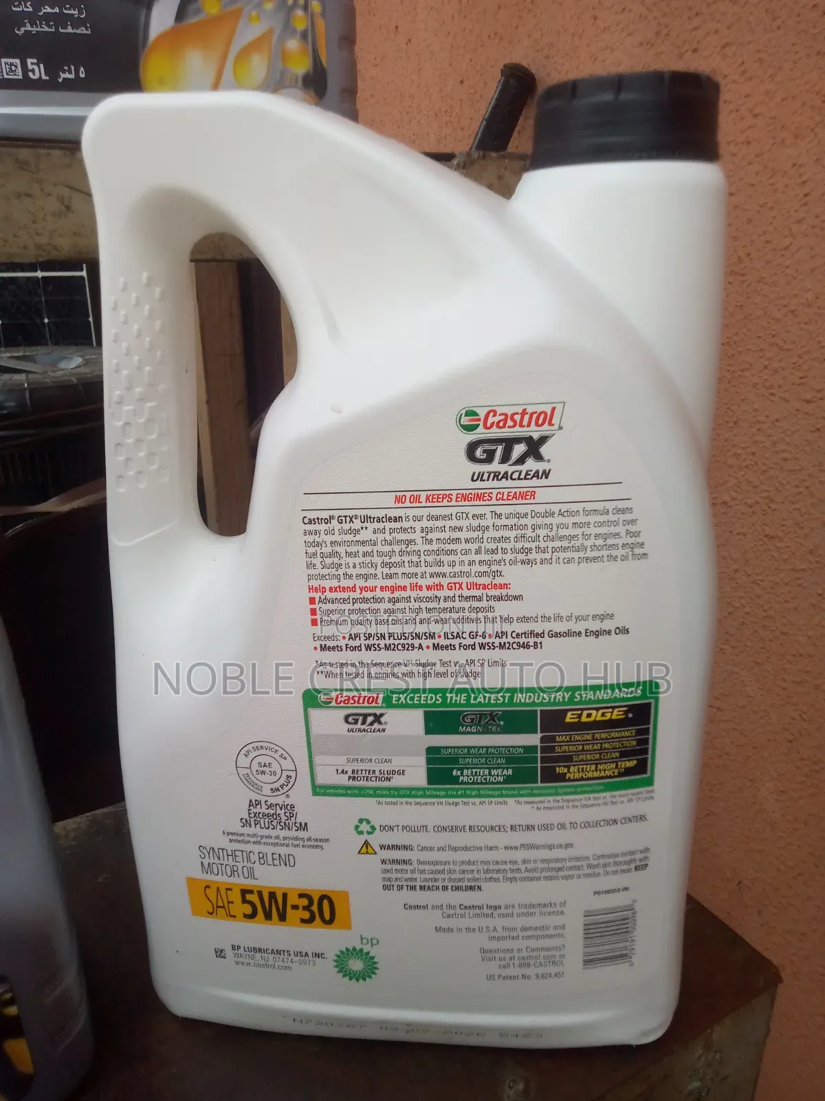 5w-30 Castrol GTX 5w-30 5l Engine Oil