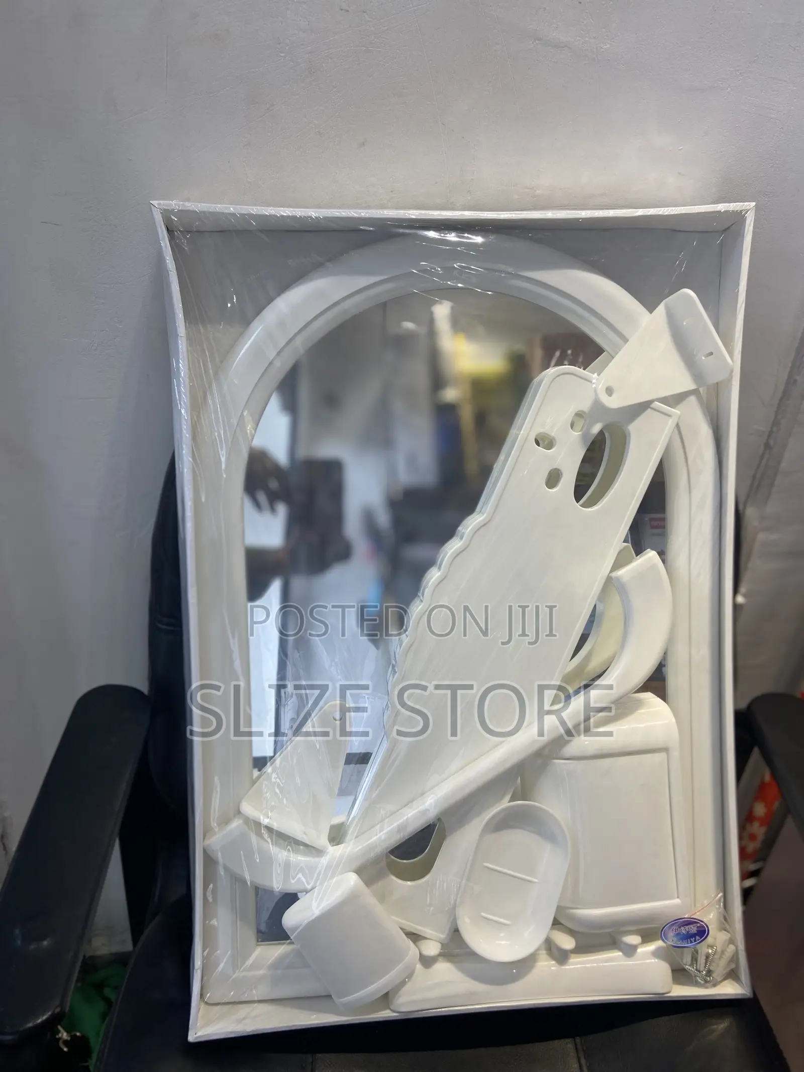 Bathroom Mirror With Accessories