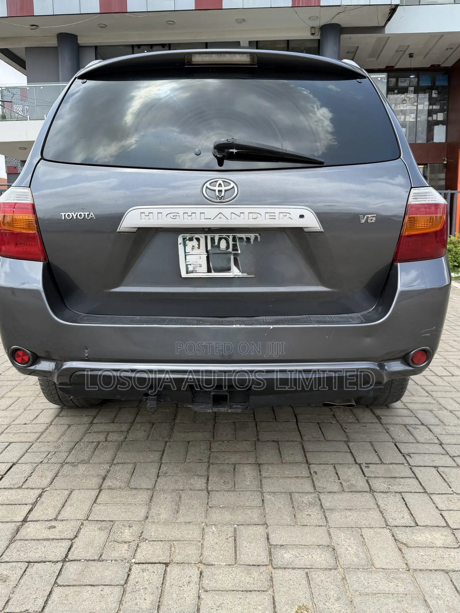 Toyota Highlander Limited 2010 Gray