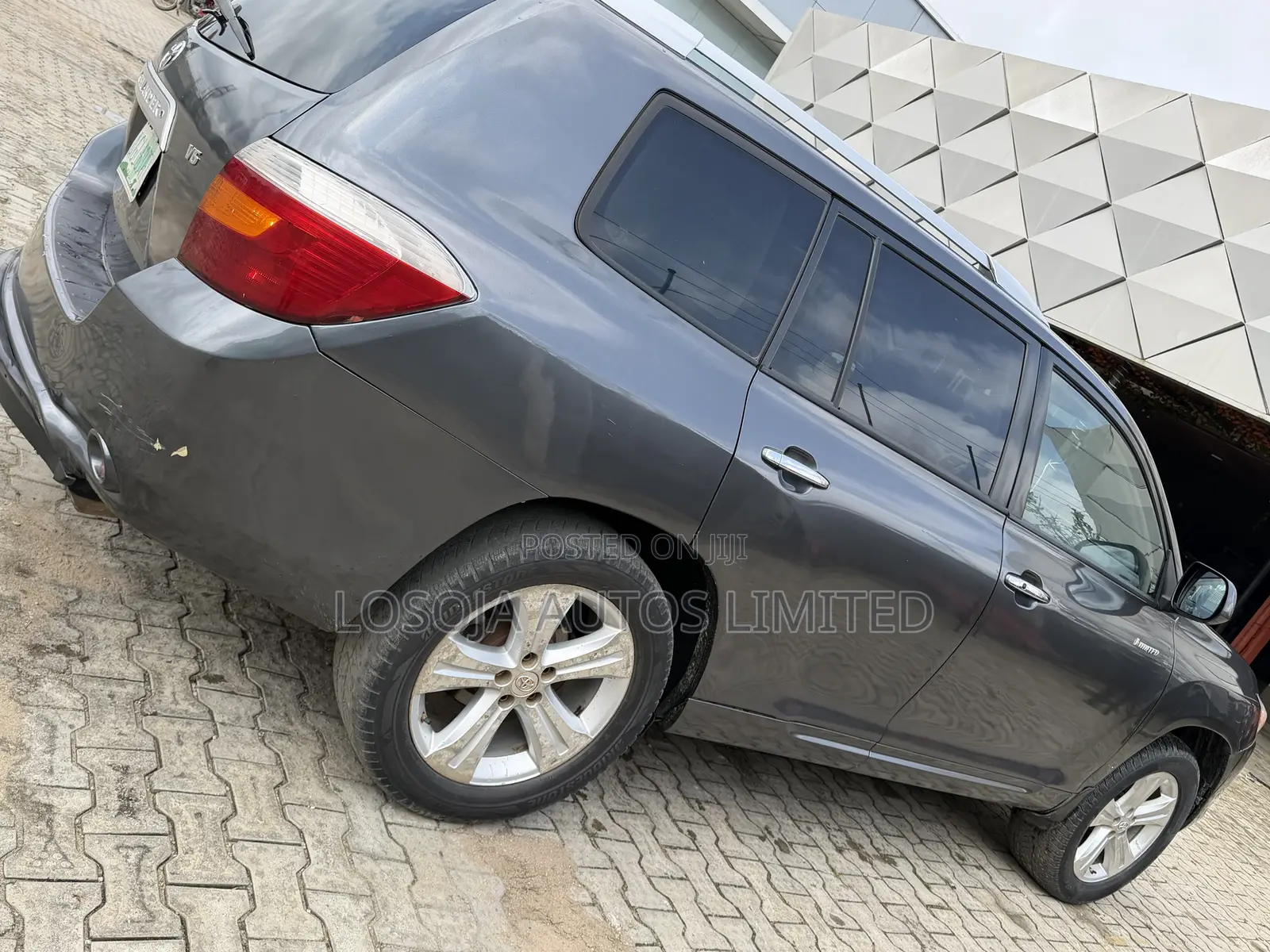 Toyota Highlander Limited 2010 Gray
