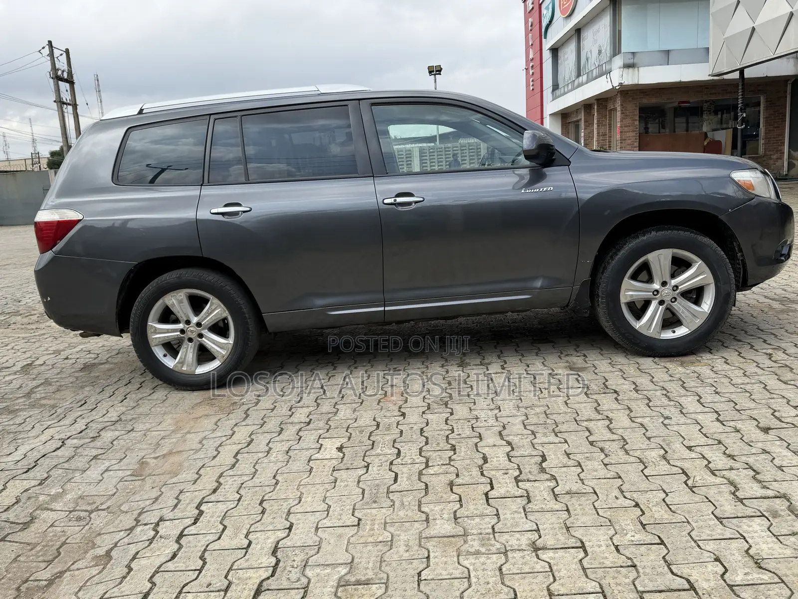 Toyota Highlander Limited 2010 Gray