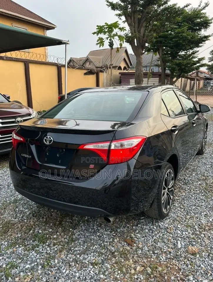 Toyota Corolla S Plus 4dr Sedan (1.8L 4cyl 6M) 2014 Black