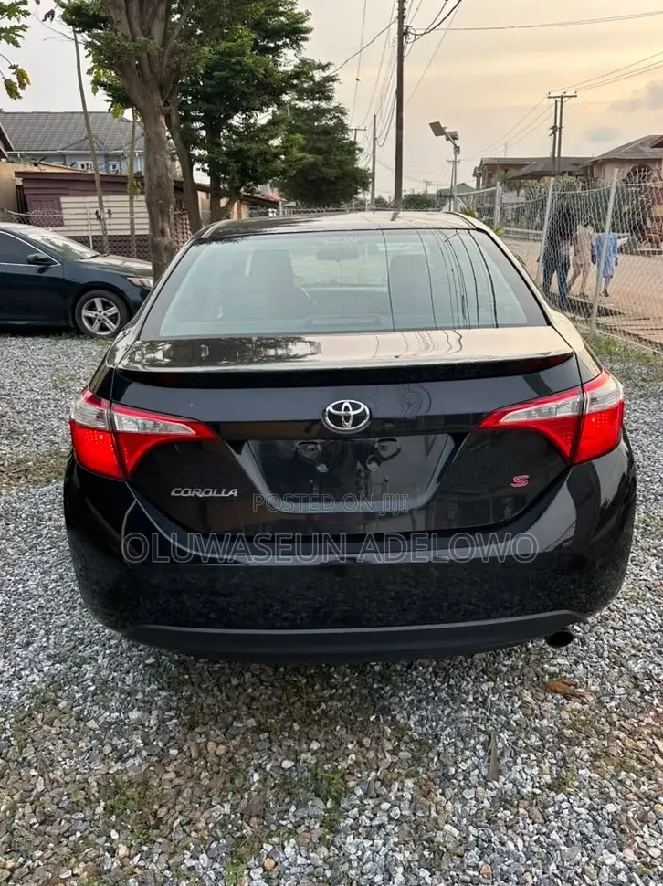 Toyota Corolla S Plus 4dr Sedan (1.8L 4cyl 6M) 2014 Black