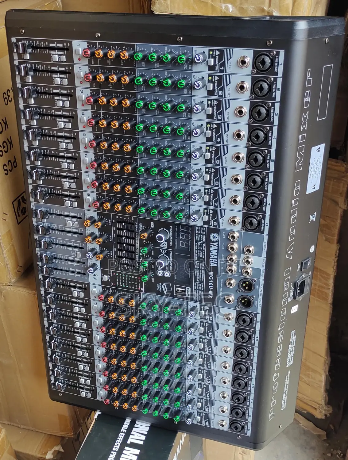 Original Yamaha Mixermg16u-Mx 16channels 2group 3auxiliary Bluetooth.
