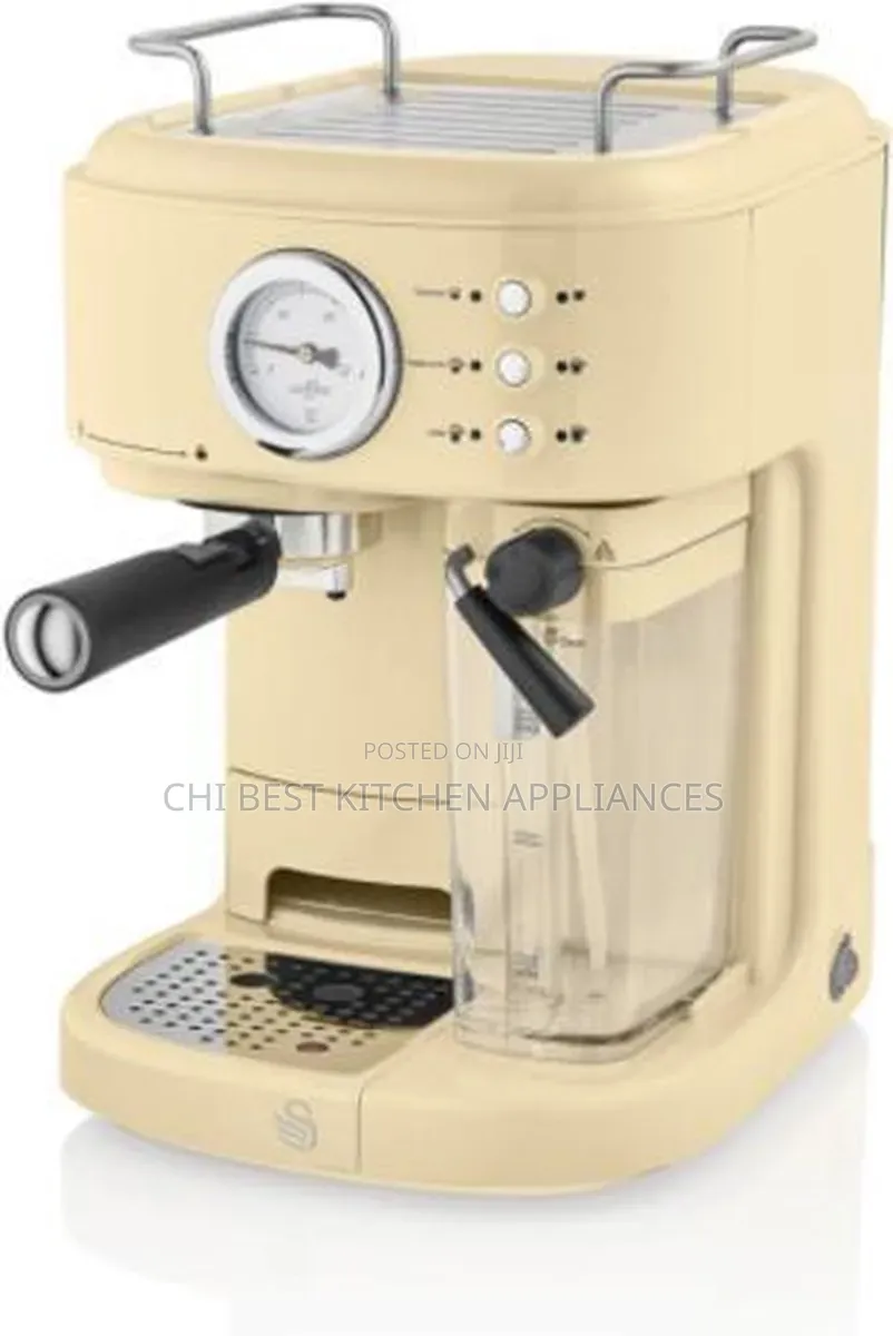 Swan Espresso Coffee Machine With Automatic Milk Frother