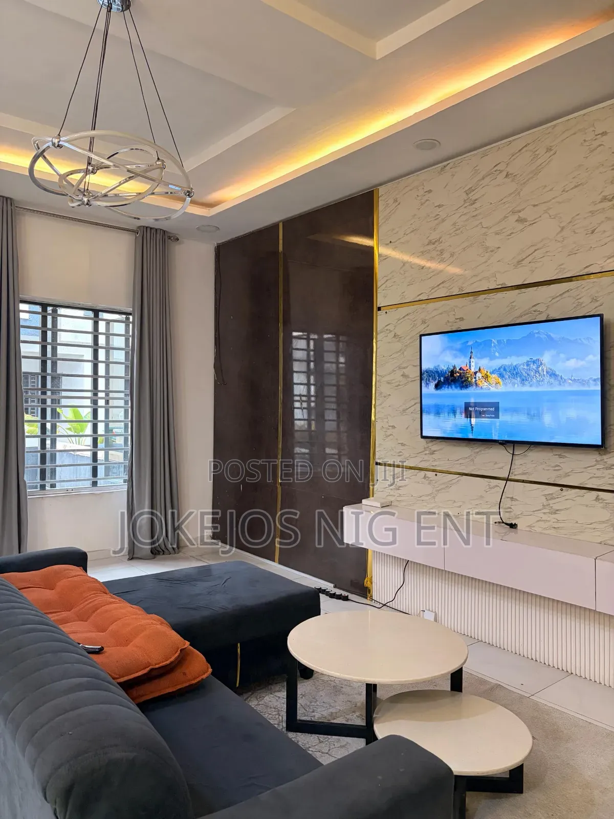 Furnished 4bdrm Duplex in Orchid Road, Lafiaji for rent