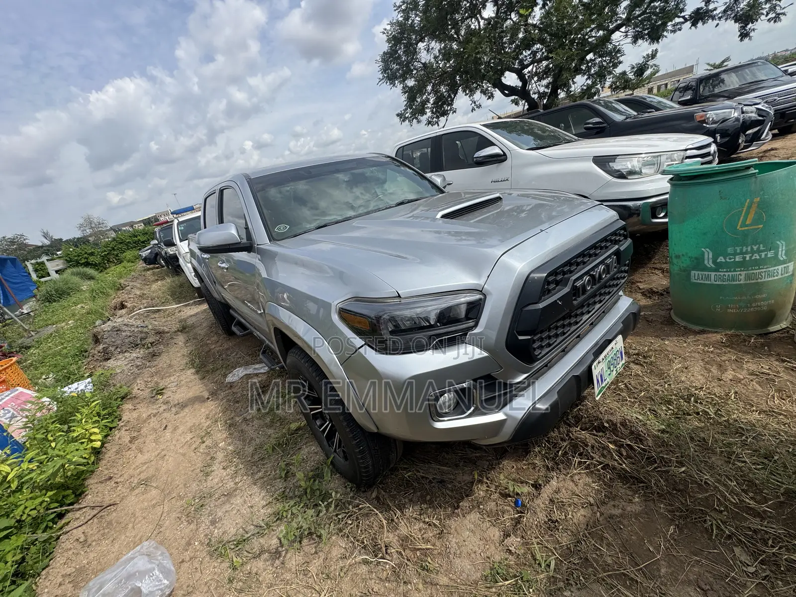 Toyota Tacoma 4dr Double Cab 2016 Silver