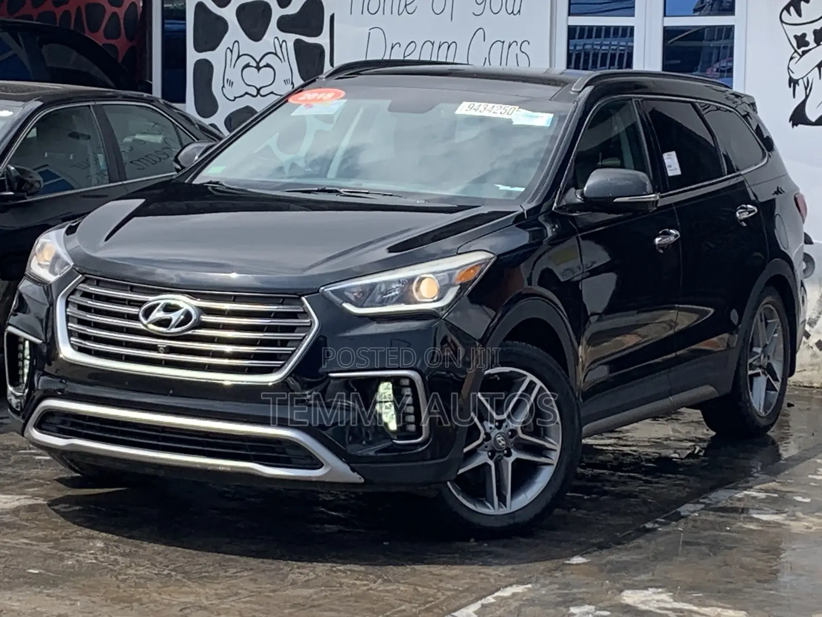Hyundai Santa Fe Limited Ultimate AWD 2018 Black