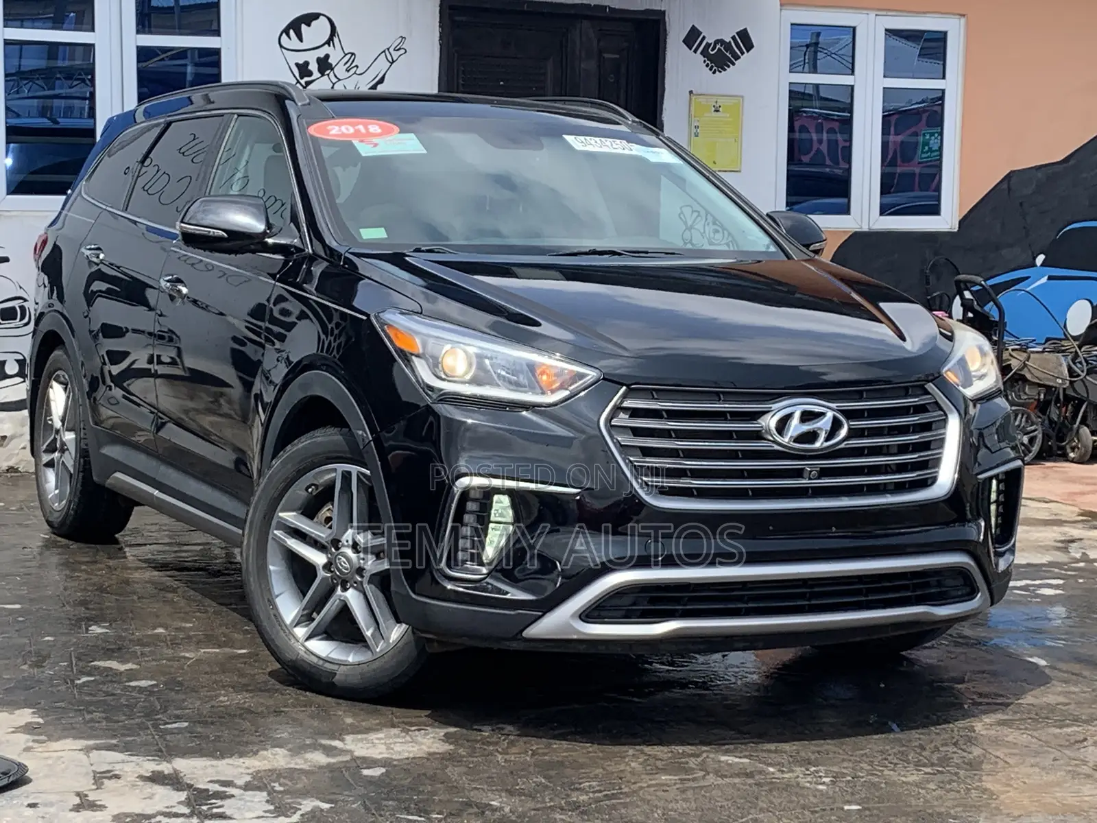 Hyundai Santa Fe Limited Ultimate AWD 2018 Black
