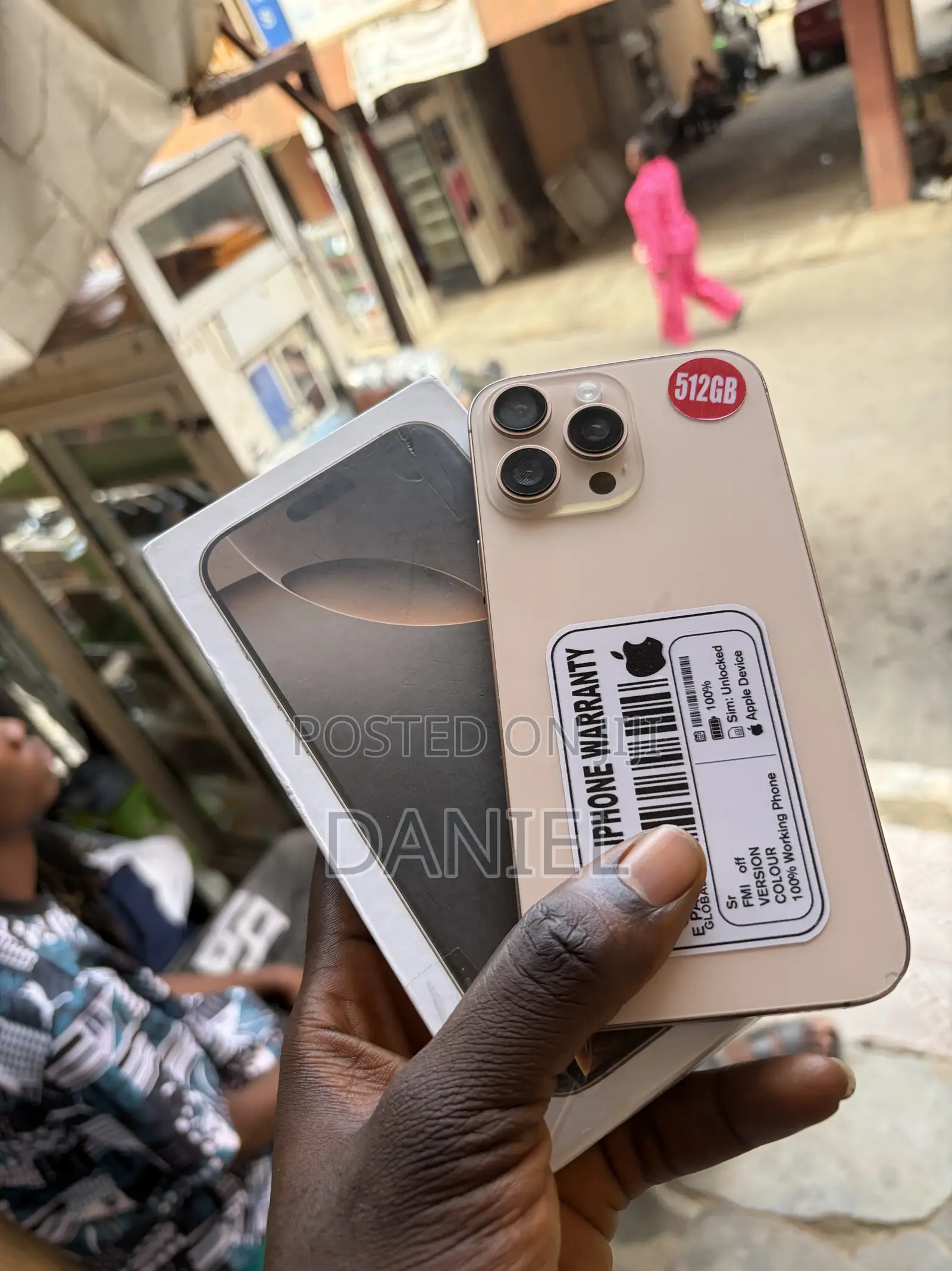 Apple iPhone 16 Pro Max 512 GB Rose Gold