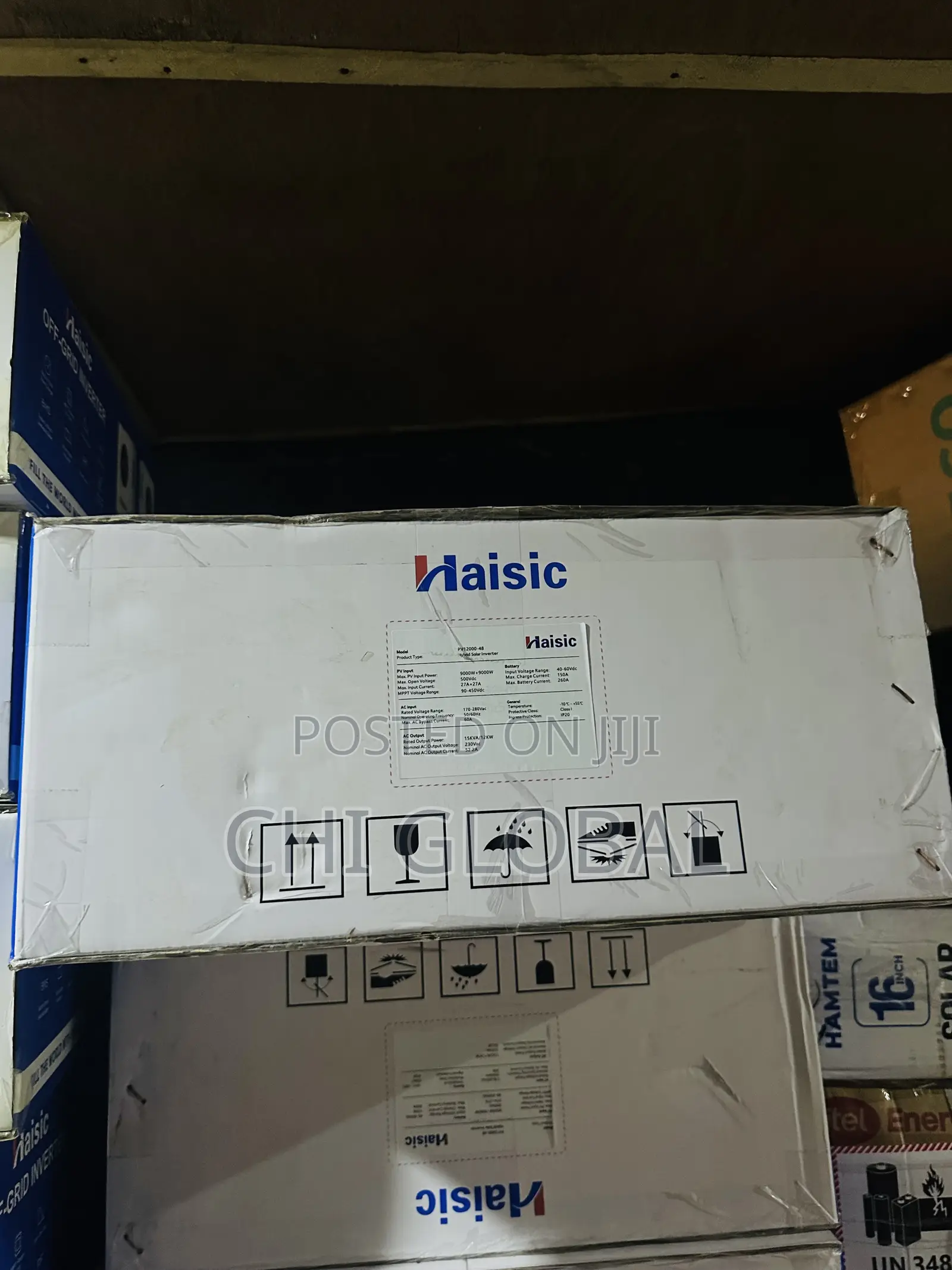 Haisic 15kva 48v Hybrid Inverter