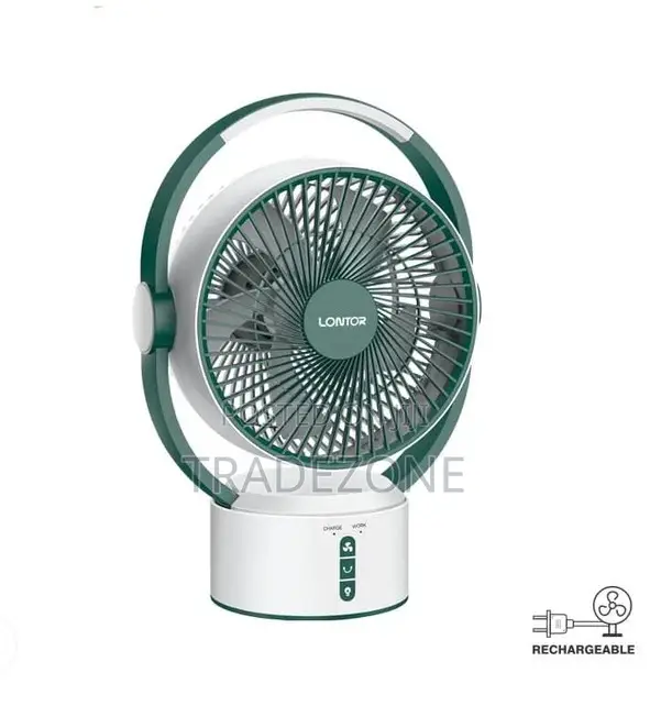 Lontor 9 Inch Rechargeable Mini Fan CTL-MF018-9