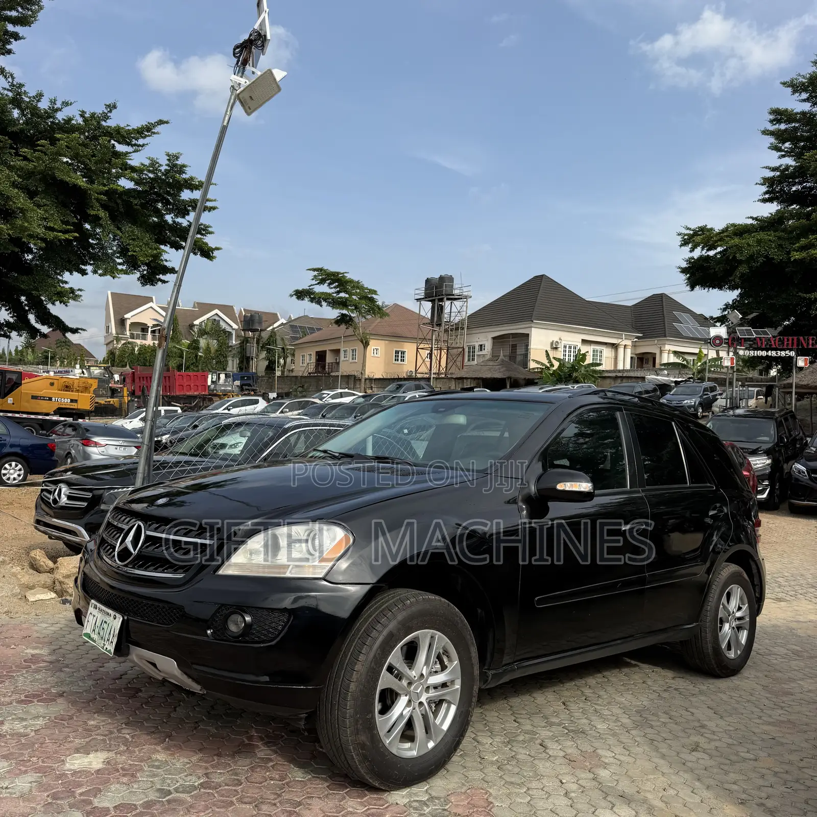Mercedes-Benz M Class ML 350 AWD 4Matic (3.5L V6 7A) 2006 Black