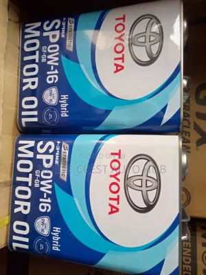 0w-16 Hybrid Toyota Engine Oil 4L for Toyota Cars