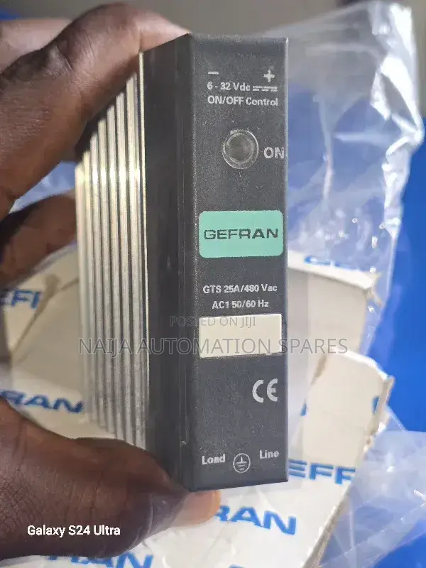 Gefran | GTS 25/480-0 | Solid State Relay 25a 480vac 6-32vdc Control