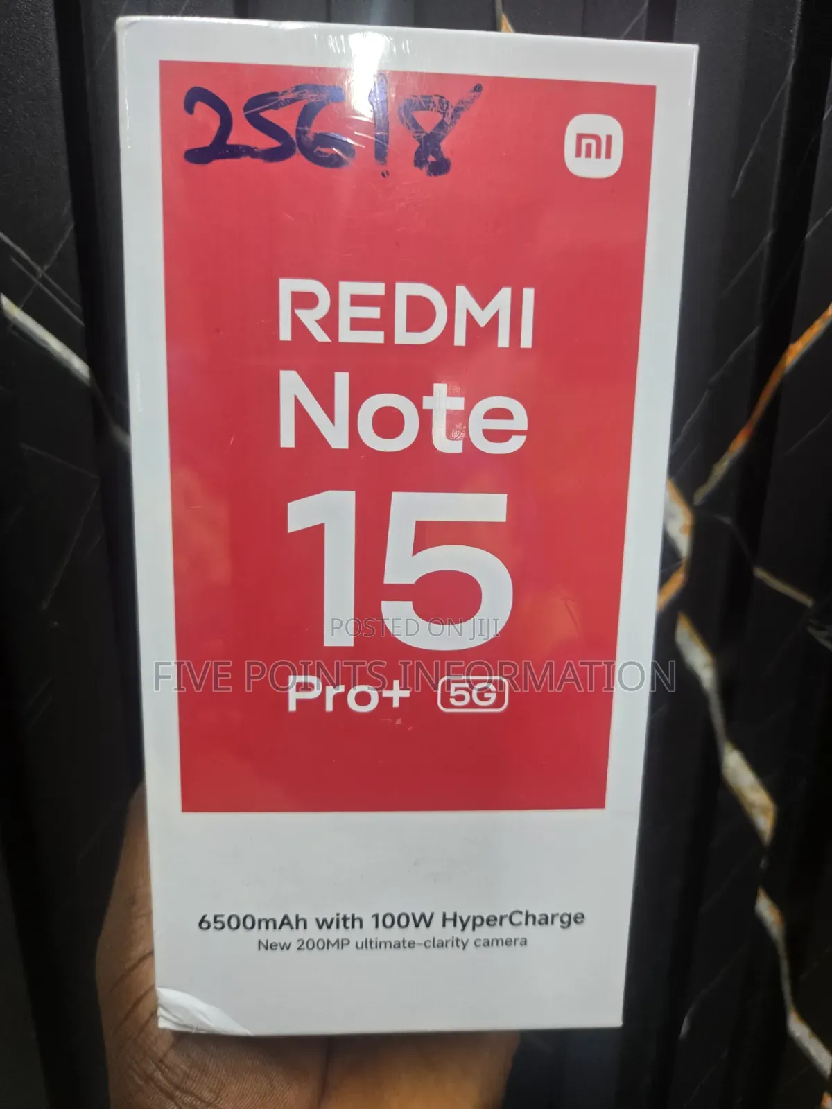 New Xiaomi Redmi Note 15 Pro+ 256 GB Black